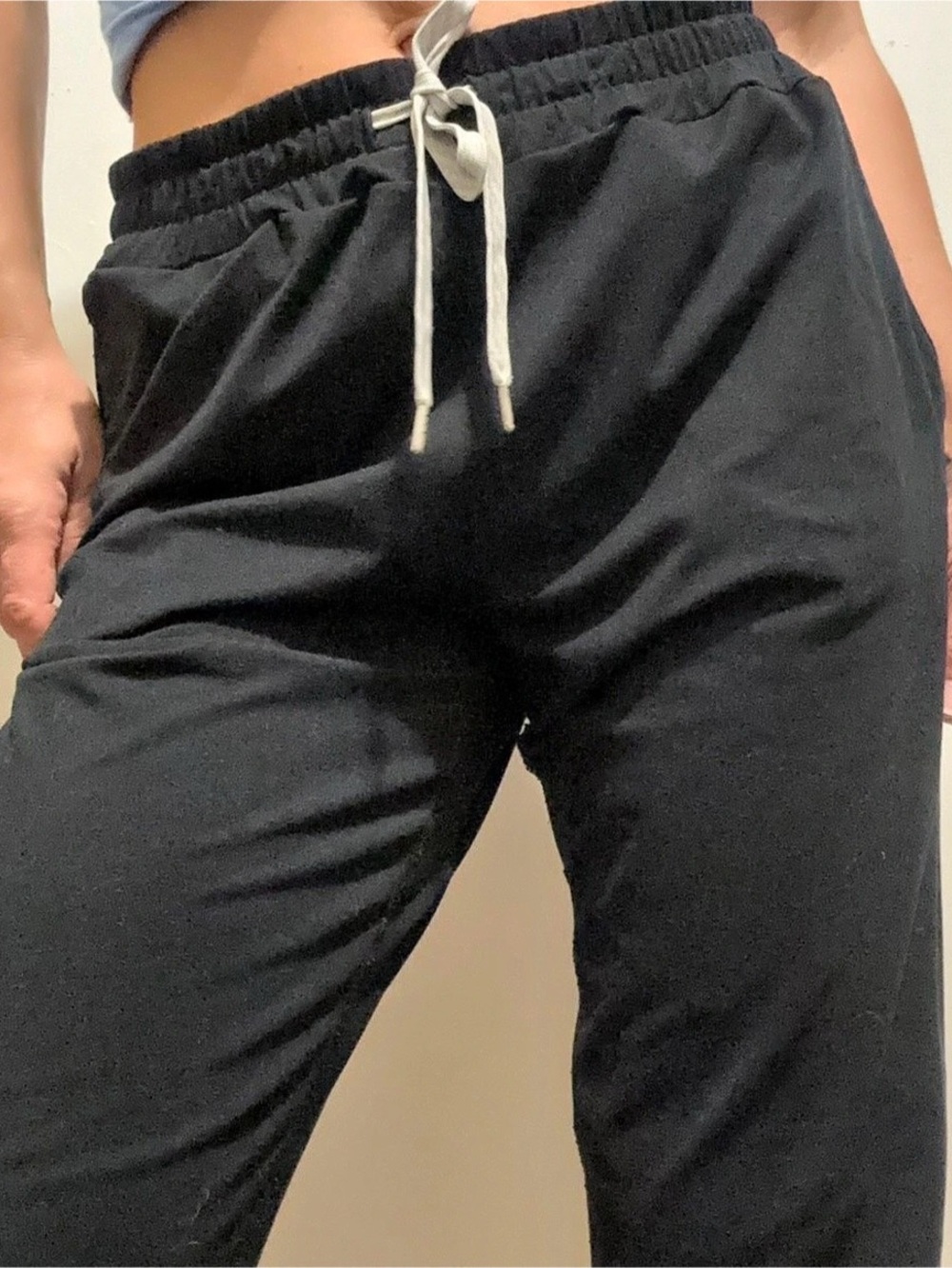 Vuori Black Jogger Pants Size Medium